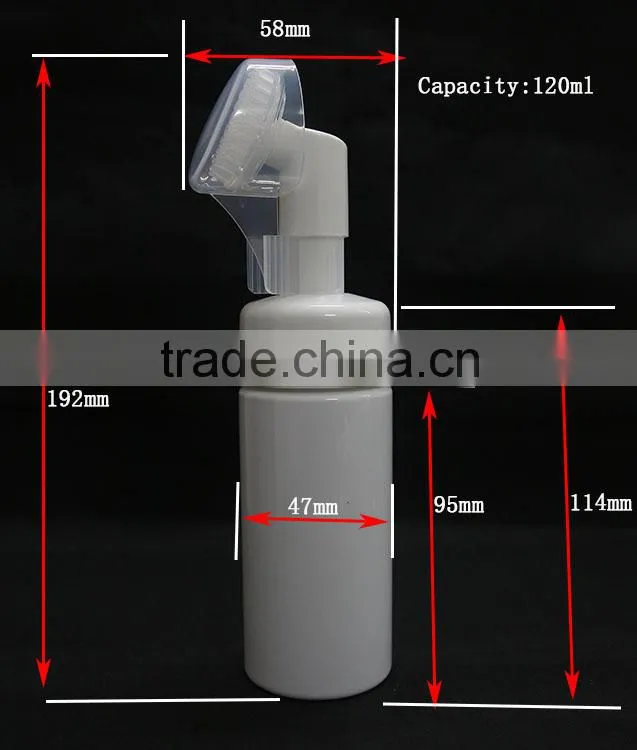 2016 new product 42MM foam pump dispenser foam soap bottle pet bottle cosmetic packing