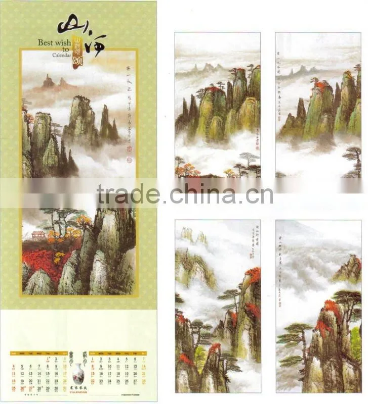 2016 New Design Mini Desk Calendar/Calendar Printing