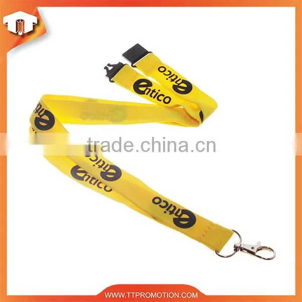 Fashion polyester lanyard with ID badge holder