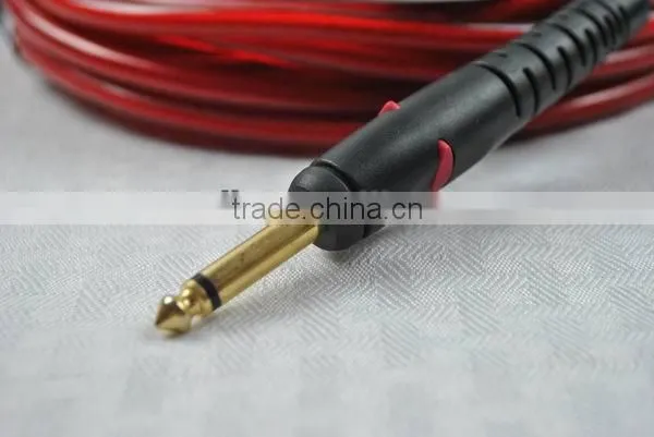 6.35mm Mono Cheap Price Instrument Cable IC064RD-10FT