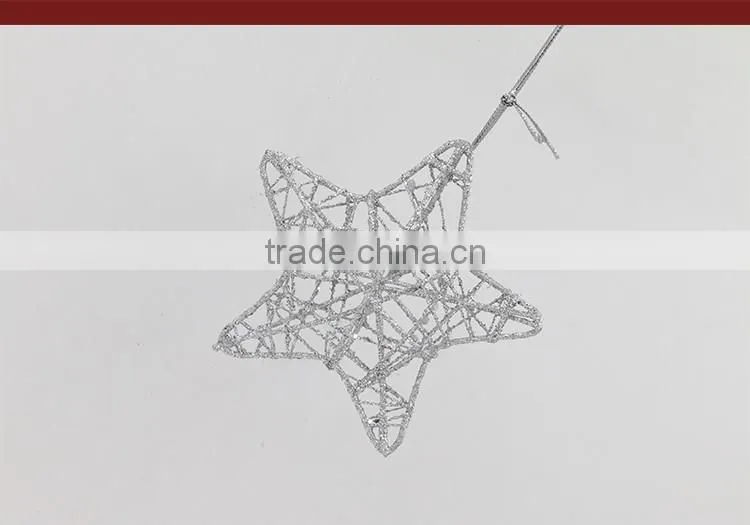 Metal Star Christmas Tree Hanging Decoration