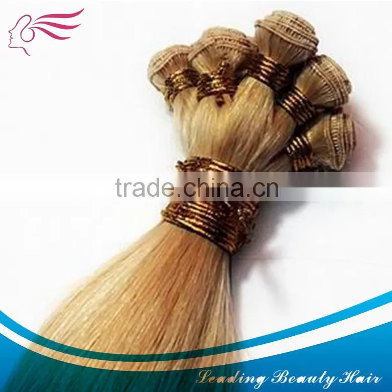 Human Remy hair Handtied hair weft