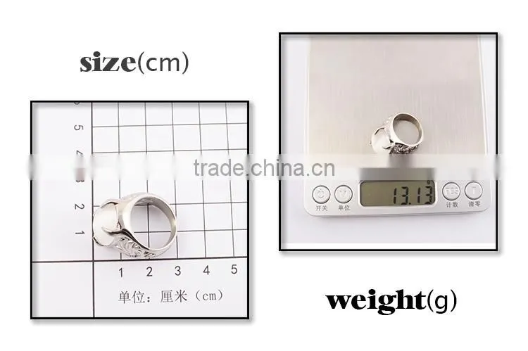 Made in turkey new design finger ring silver rings for men