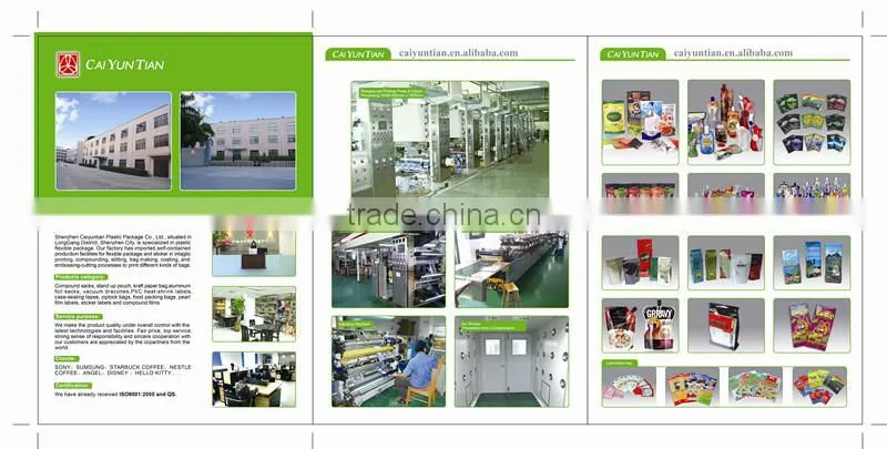 Top Grade Printing Stand up Dried Fruit Package Bag with Zipper