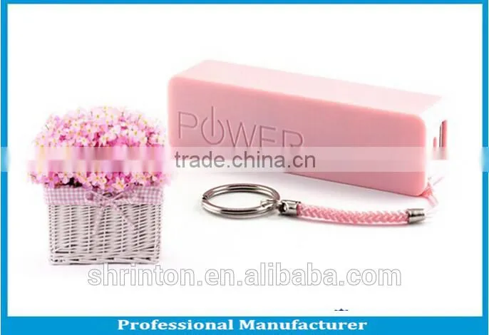 High quality promotionl USB 2600mah power bank with parfume