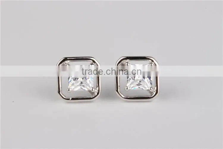 Factory direct supply zircon style funky stud earring