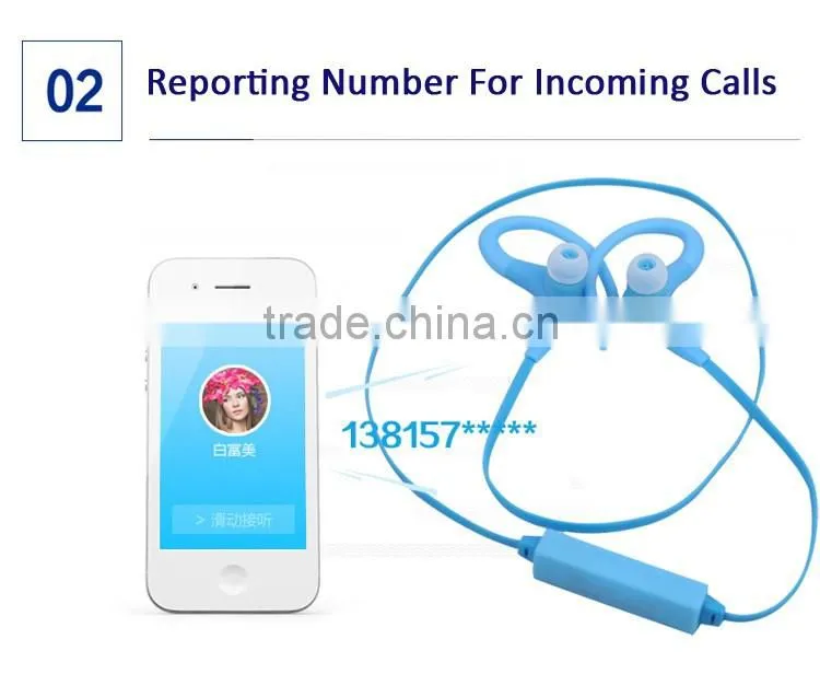 Bluetooth V4.1 Sport Style Neckband Bluetooth Wireless Headset Stereo Headphone
