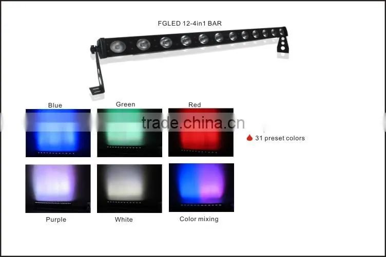 Stage LED RGBW Bar Lighting /LED Wall Washer