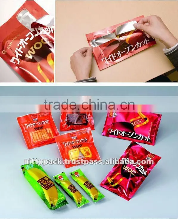 Safe and Reliable ice cream packaging film with multiple functions made in Japan