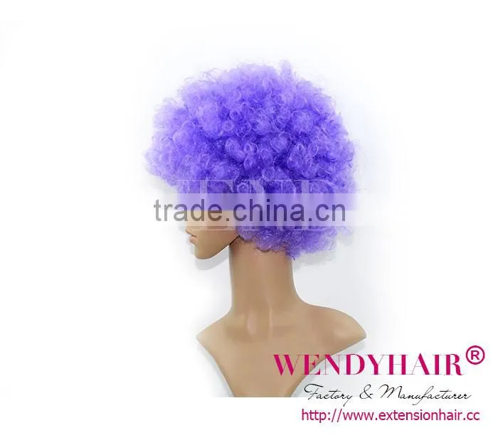 France soccer fans wig with cheap price from china mainland factory