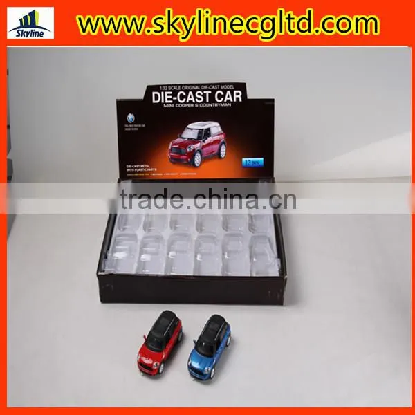 1:32 die cast model car pull back car static alloy mini car toy