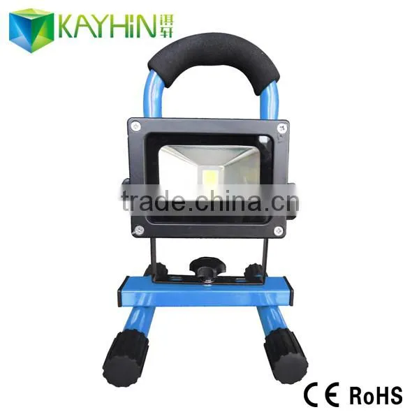 long-time high power Led Rechargeable Floodlight 10W Emergency led light led rechargeable flood light floodlights for Trip