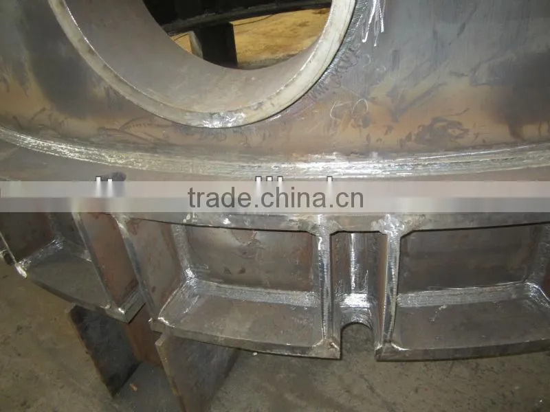 large steel fabrication for hydrogenation reactor