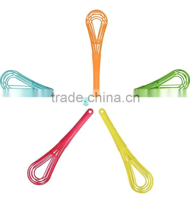 2016 eco Plastic Whisk kitchenware egg whisk cookware factory china