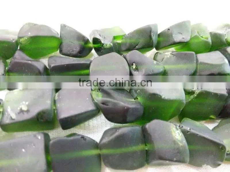 Mixed color glass gemstone rough manufacturer