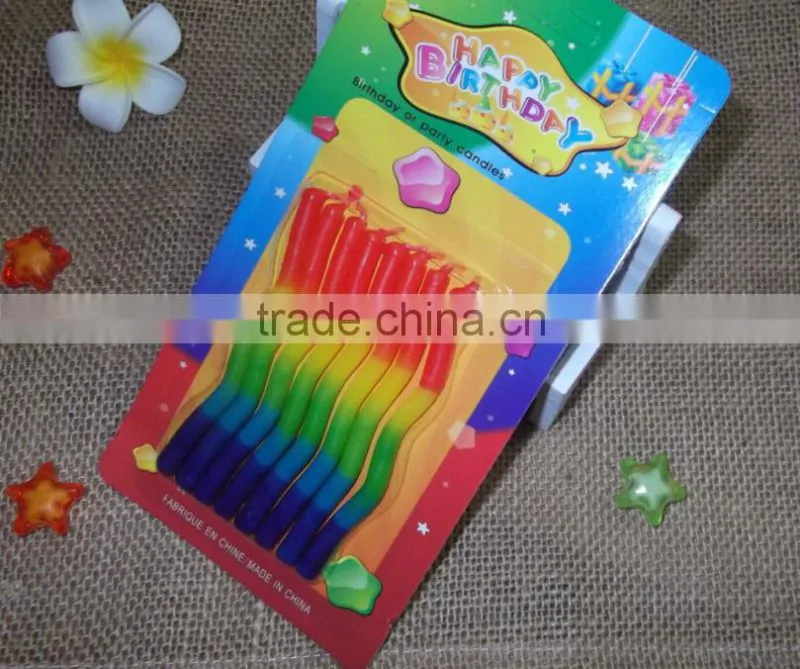 Multi-Colored Candles Gifts