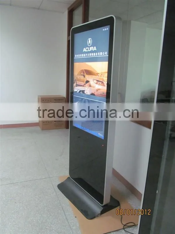 42 Inch High Quality Floor Standing Digital Signage Kiosk indoor