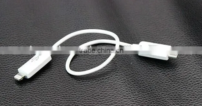 For Samsung and other Smart Phone Emergency Charging Cable Between Phone and Phone