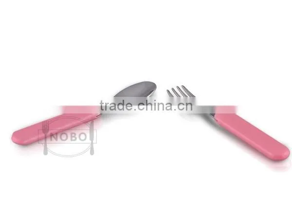 Nobo cute design child tableware fork/spoon
