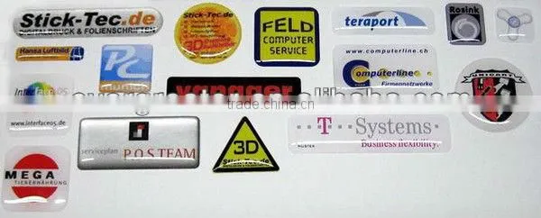 Clear round epoxy resin stickers dome sticker clear dome PU STICKER polyurethane dome stickers