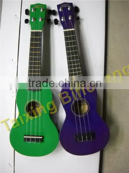 Hot sale Hawaii color ukulele guitar