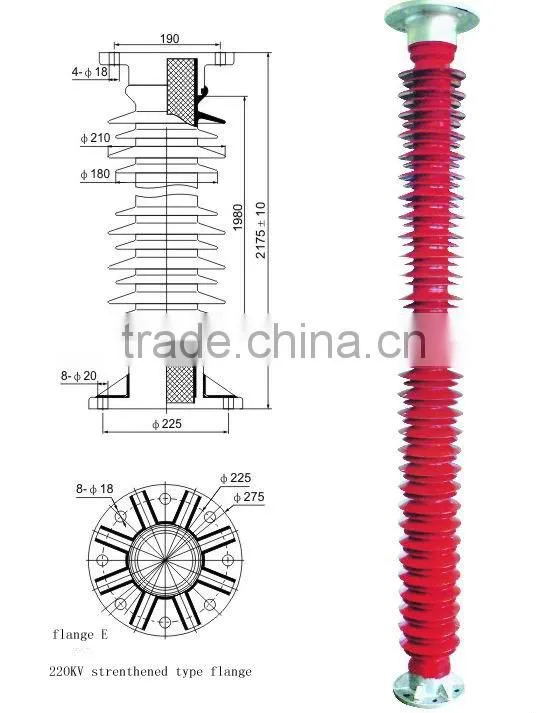 FZSW4 composite insulator of post type