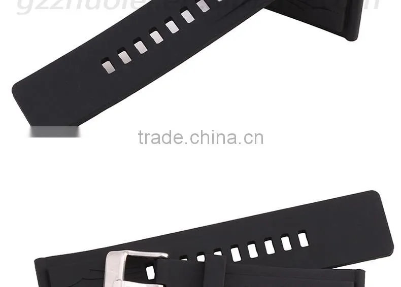 26m high quality waterproof watch strap with fashionable buckle Wholesale 3PCS