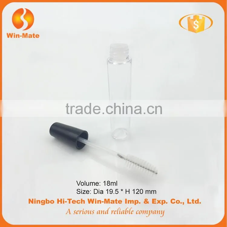 classical clear & black 120*19.5mm manufacturers mascara tube