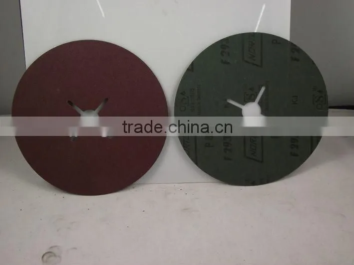 7inch Aluminium Oxide abrasive fiber disc manufacturer/factory