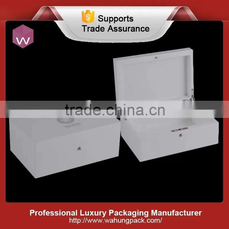 Matte Painted Antique Wood Tea Storage Box for Tea Bag