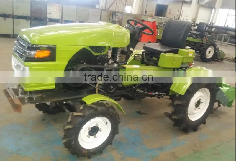 945mm wide 15hp 4X2WD mini farm tractor