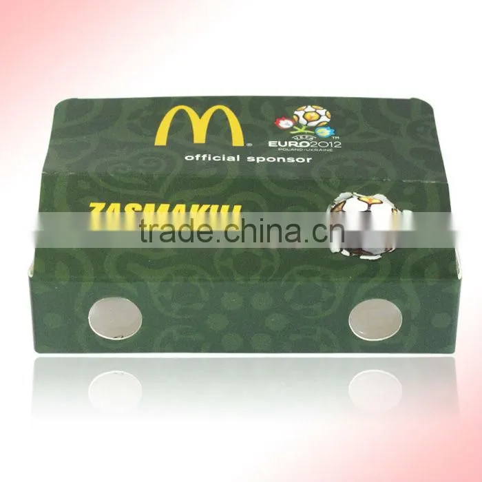 Good promotional gift low price folding card binoculars