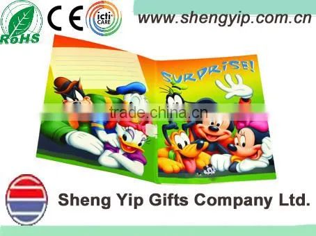 greeting card with sound chip for promotion