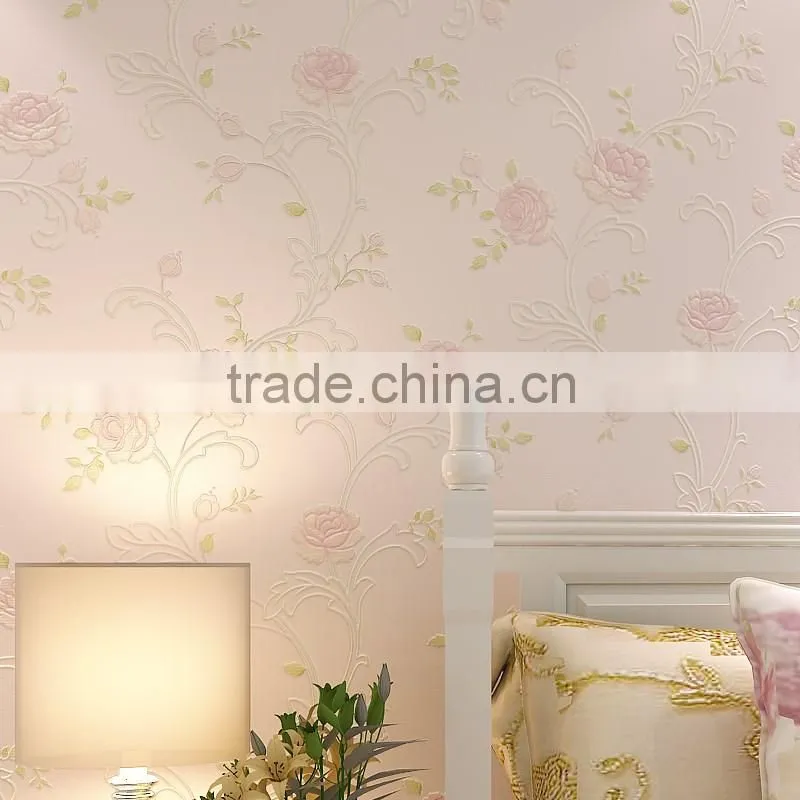 3D effect wallpaper design wallpaper flower