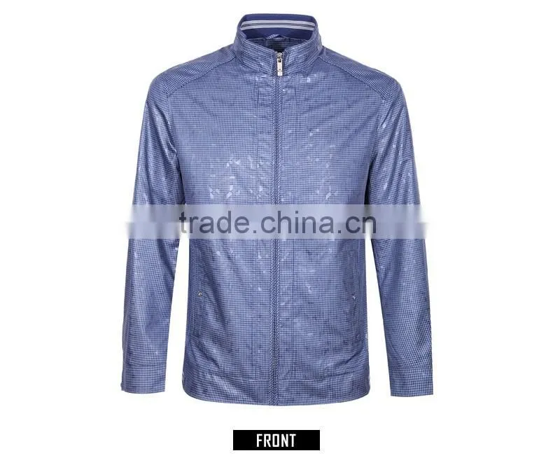 Factory popular gartment dyeing leather spring autumn jacket for OEM