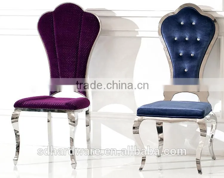 New products fabric upholstery decoration wedding chairs