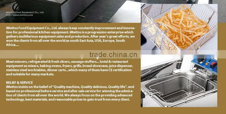 Table Top Potato Chips Fryer Machine Electric Fryer
