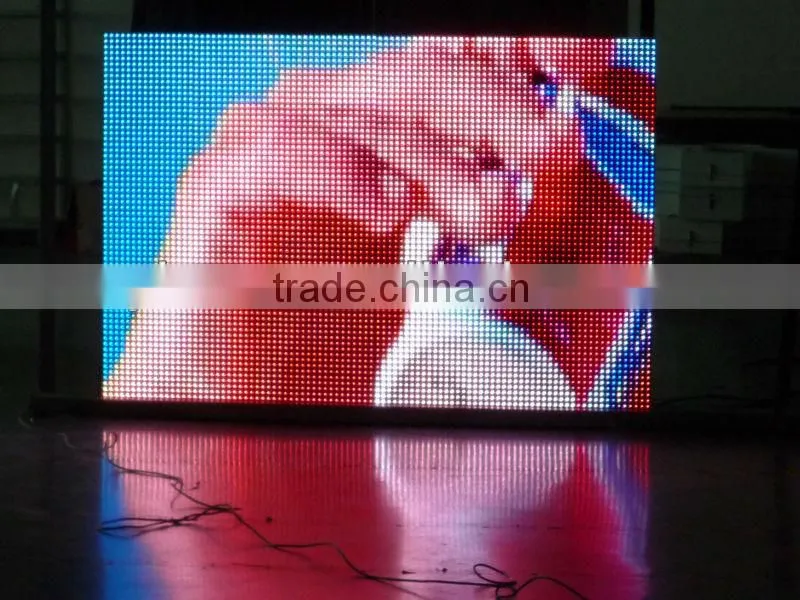 ultra thin P12.5 led curtain display screen