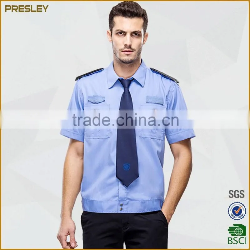 High Quality Polyester Cotton Blending Shirt Design Public Security Guard Uniform