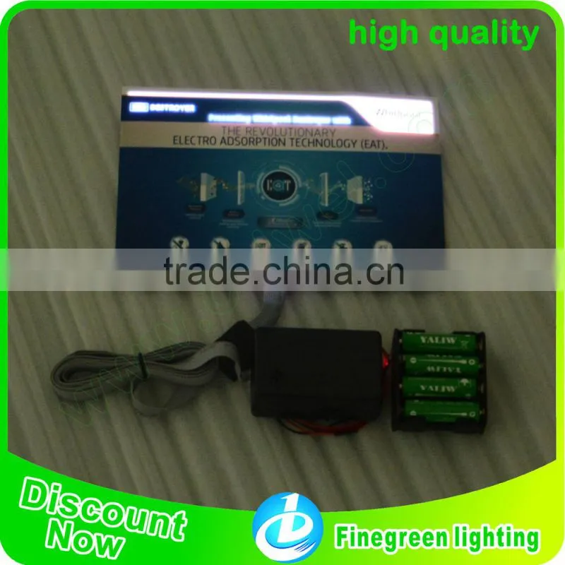 magbetic el poster el advertisement with battery inverter