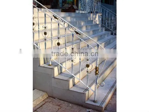 Top-selling hand forged simple design for handrail stairs