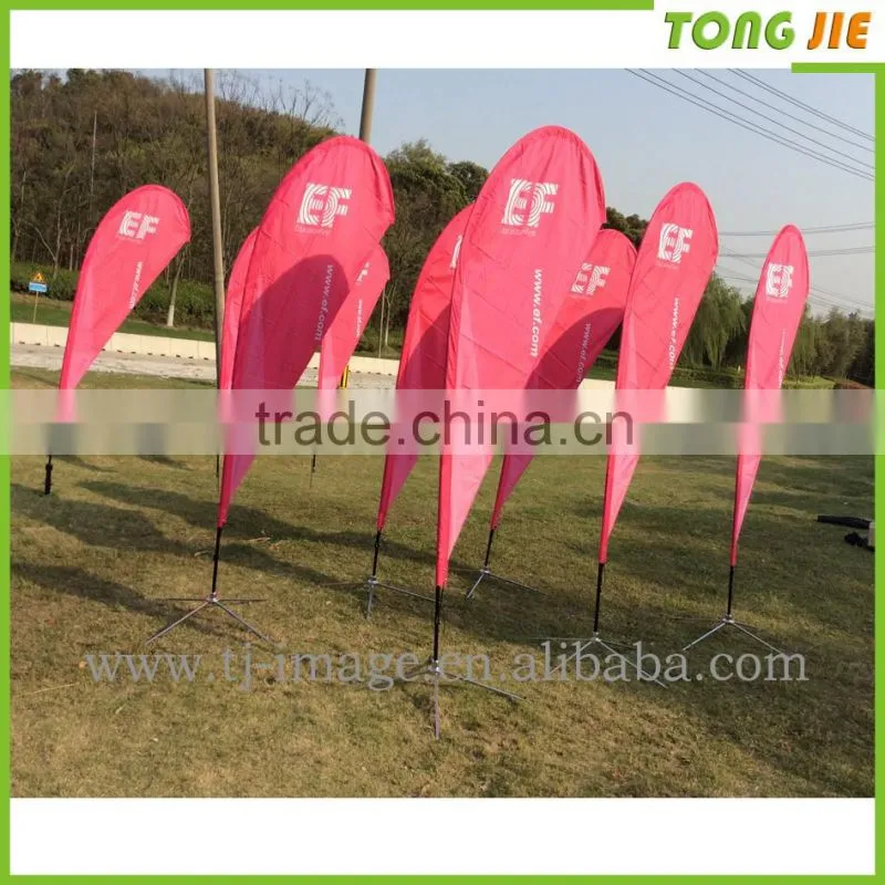 Digital printing retractable flag