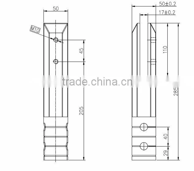 KEBIL Glass Spigot SCM