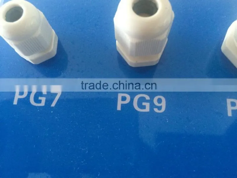 supply waterproof PG cable glands with O-RING IP68