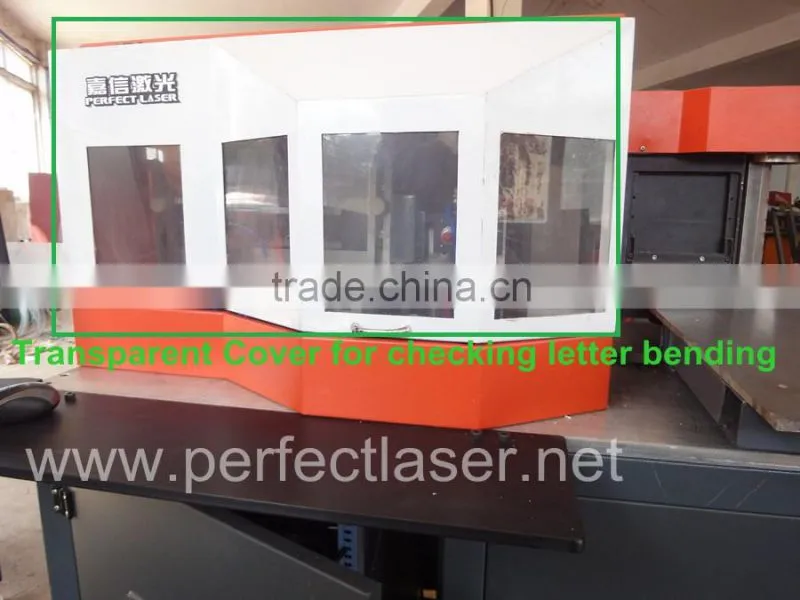 Auto Aluminum/stainless /carbon/mild/iron steel/galvanize plate letter/character bending machine price for advertising logos