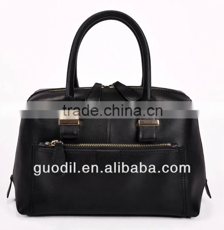 Newest design genuine leather handbag for women