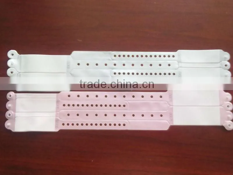 Plastic medical ID Wristband for mother and baby