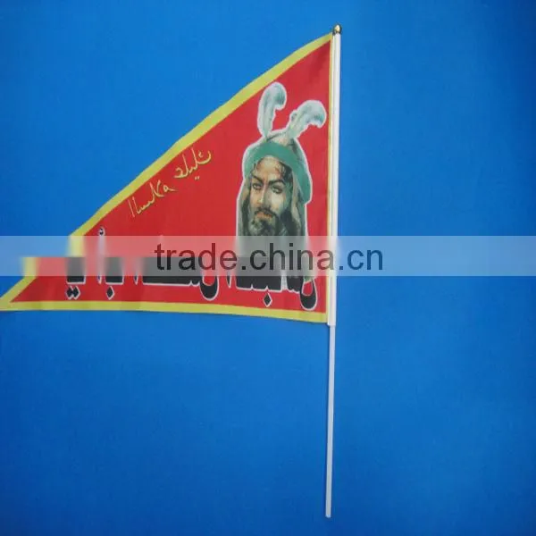 20*30cm triangle flag,promotional table top flag,national pennant flag