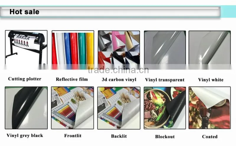 Self Adhesive Glossy Color Advertising Cutting Plotter Vinyl 48"x50 Yard Roll
