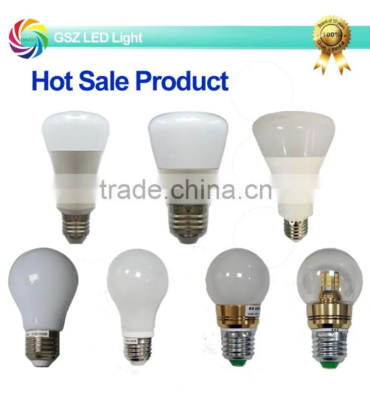 7W A19 remote control LED light bulb with CE ROHS